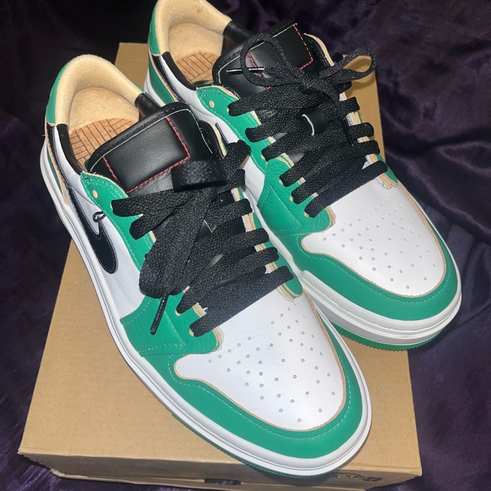 Nike Air Jordan Women's 1 Elevate Low SE “lucky green” size 8.5
